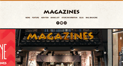 Desktop Screenshot of magazines.co.jp